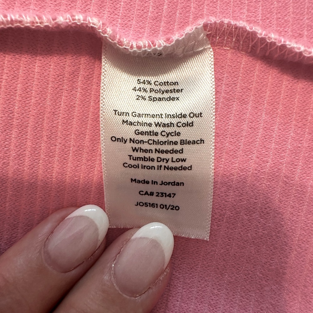 Talbots Sleeveless Ruffle Neck Striped Dress 💖 - Picture 7 of 8